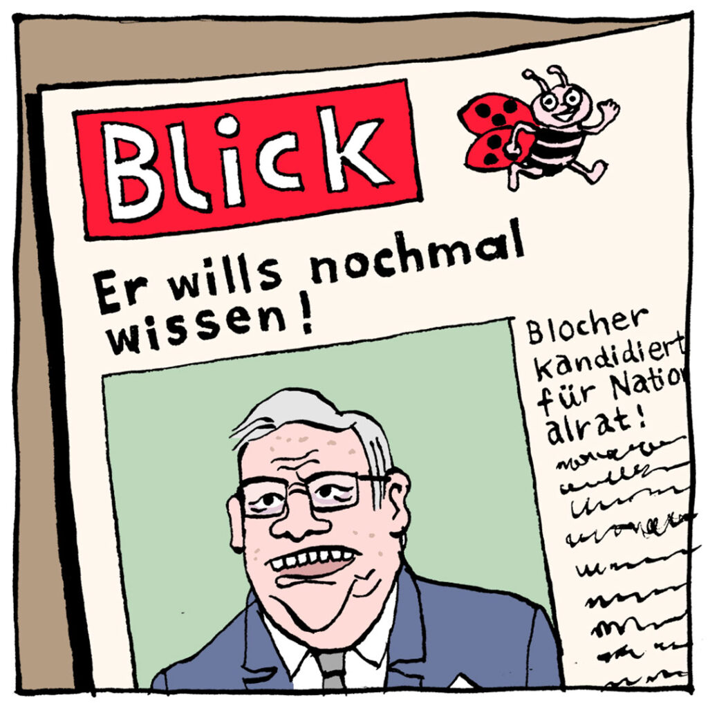 Blick: Er wills nochmal wissen!